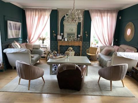 Domaine "Les Bois Flottes" Dans Maison De Charme Au Bord De Mer Et Proche De Cabourg Merville-Franceville-Plage Kültér fotó