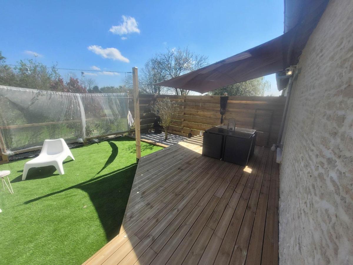 Domaine "Les Bois Flottes" Dans Maison De Charme Au Bord De Mer Et Proche De Cabourg Merville-Franceville-Plage Kültér fotó